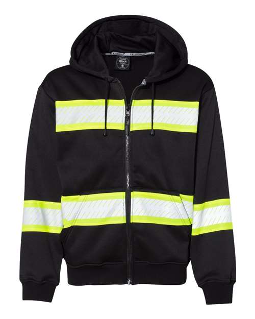 Kishigo - EV Series® Enhanced Visibility Full-Zip Hooded Sweatshirt - B310-313