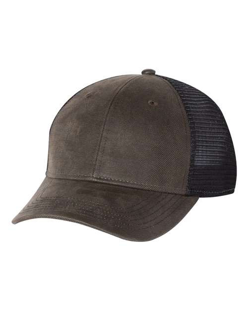 Sportsman - Faux Waxy Trucker Cap - SP3250