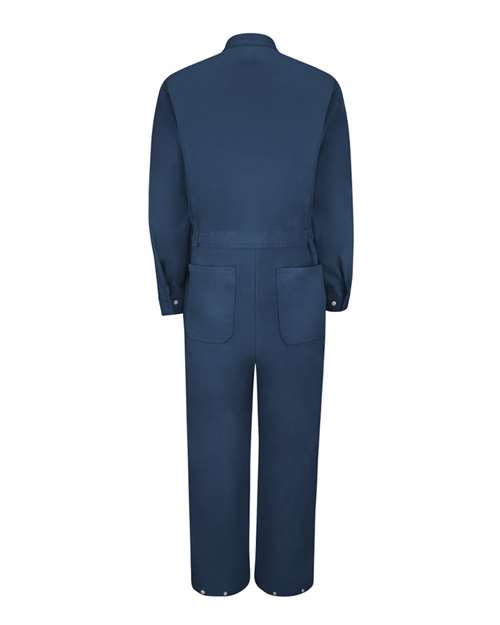 Red Kap - Zip-Front Cotton Coverall Additional Sizes - CC18EXT