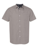 Burnside - Peached Printed Poplin Short Sleeve Shirt - 9290