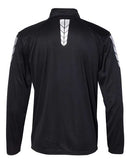 Badger - Metallic Print Quarter-Zip Pullover - 4148