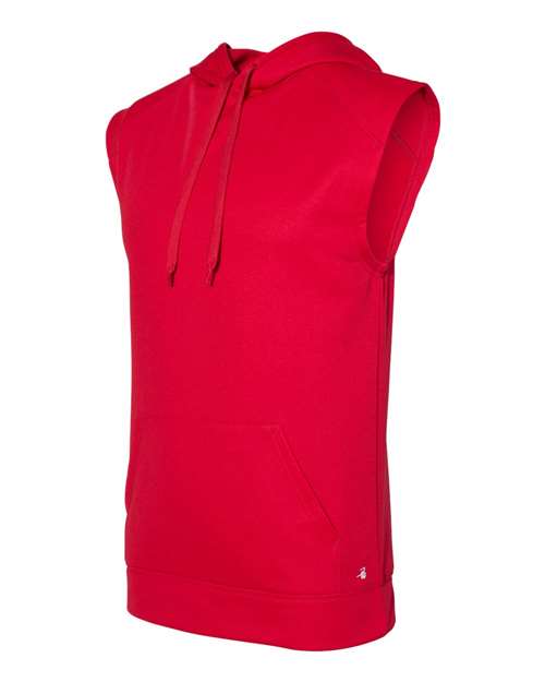 Badger - Performance Fleece Sleeveless Hooded Sweatshirt - 1430