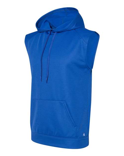 Badger - Performance Fleece Sleeveless Hooded Sweatshirt - 1430