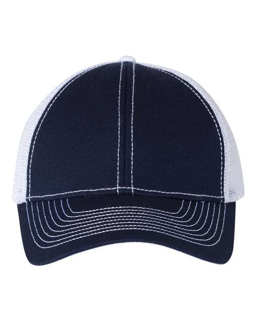 Mega Cap - Twill-Front Trucker Cap - 7641