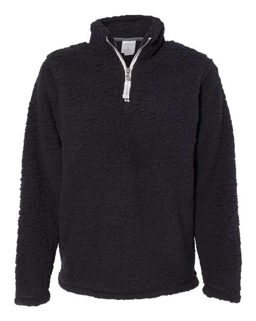 J. America - Women’s Epic Sherpa Quarter-Zip Pullover - 8451