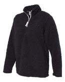 J. America - Women’s Epic Sherpa Quarter-Zip Pullover - 8451