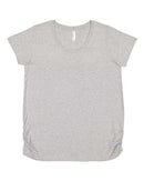 LAT - Women's Maternity Scoop Neck Fine Jersey Tee - 3509