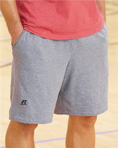 Russell Athletic - Essential Jersey Cotton 10" Shorts with Pockets - 25843M