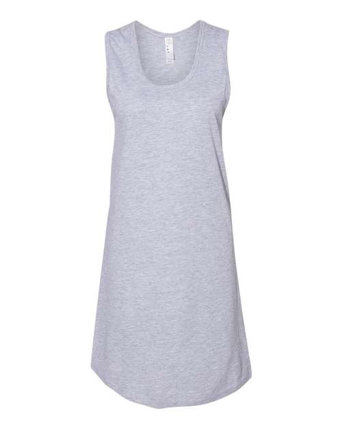 LAT - Women's Fine Jersey Racerback Tank Dress - 3523