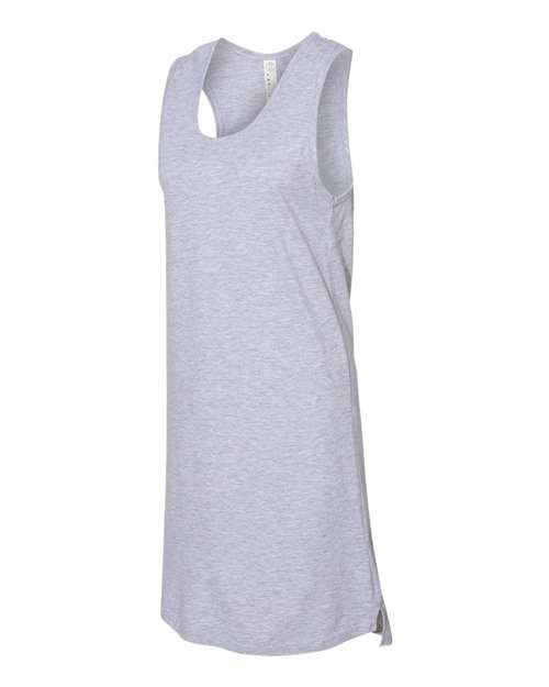 LAT - Women's Fine Jersey Racerback Tank Dress - 3523