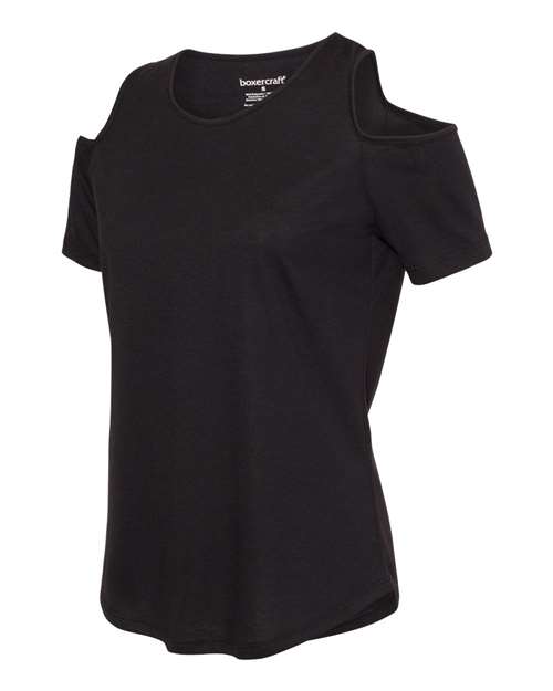 Boxercraft - Women's Cold Shoulder T-Shirt - T32