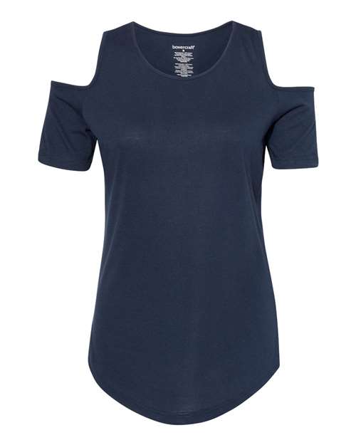 Boxercraft - Women's Cold Shoulder T-Shirt - T32