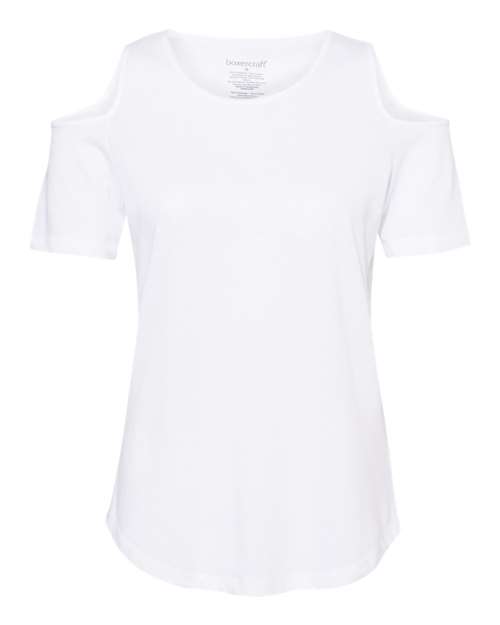 Boxercraft - Women's Cold Shoulder T-Shirt - T32