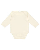 Rabbit Skins - Infant Long Sleeve Baby Rib Bodysuit - 4411