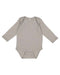 Rabbit Skins - Infant Long Sleeve Baby Rib Bodysuit - 4411