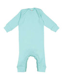 Rabbit Skins - Infant Long Legged Baby Rib Bodysuit - 4412