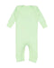 Rabbit Skins - Infant Long Legged Baby Rib Bodysuit - 4412