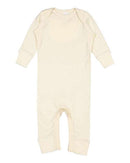 Rabbit Skins - Infant Long Legged Baby Rib Bodysuit - 4412