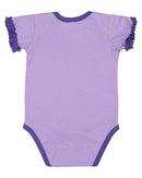 Rabbit Skins - Infant Ruffle Fine Jersey Bodysuit - 4429