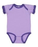 Rabbit Skins - Infant Ruffle Fine Jersey Bodysuit - 4429