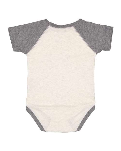 Rabbit Skins - Infant Baseball Fine Jersey Bodysuit - 4430