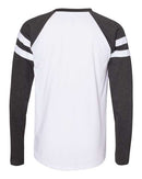 LAT - Fine Jersey Mash Up Long Sleeve Tee - 6934