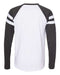 LAT - Fine Jersey Mash Up Long Sleeve Tee - 6934