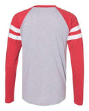 LAT - Fine Jersey Mash Up Long Sleeve Tee - 6934