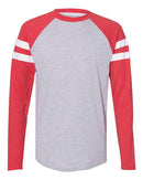 LAT - Fine Jersey Mash Up Long Sleeve Tee - 6934