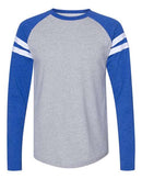 LAT - Fine Jersey Mash Up Long Sleeve Tee - 6934