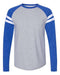 LAT - Fine Jersey Mash Up Long Sleeve Tee - 6934