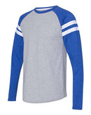 LAT - Fine Jersey Mash Up Long Sleeve Tee - 6934