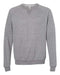 JERZEES - Snow Heather French Terry Crewneck Sweatshirt - 91MR