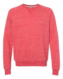 JERZEES - Snow Heather French Terry Crewneck Sweatshirt - 91MR