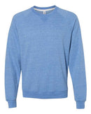 JERZEES - Snow Heather French Terry Crewneck Sweatshirt - 91MR