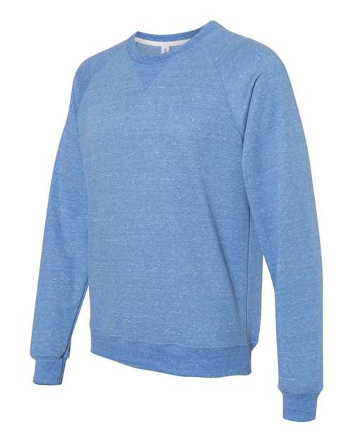 JERZEES - Snow Heather French Terry Crewneck Sweatshirt - 91MR