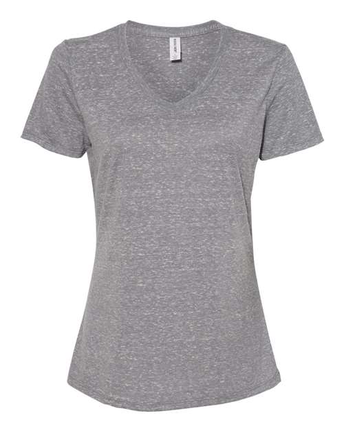 JERZEES - Women's Snow Heather Jersey V-Neck - 88WVR