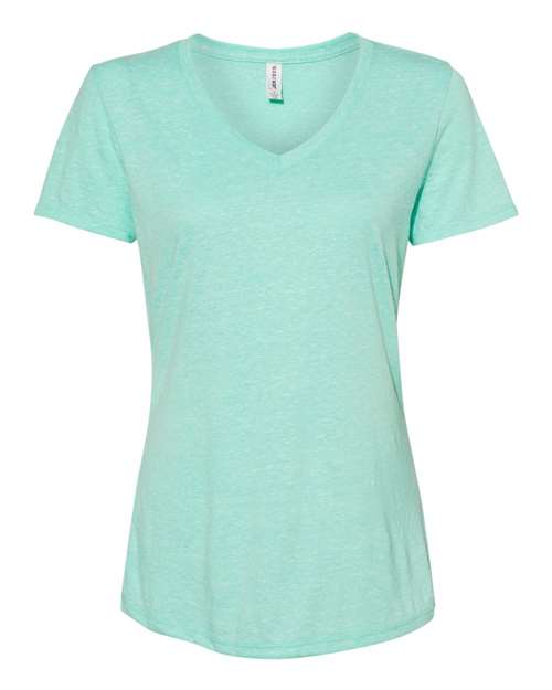 JERZEES - Women's Snow Heather Jersey V-Neck - 88WVR