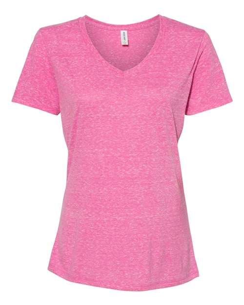 JERZEES - Women's Snow Heather Jersey V-Neck - 88WVR