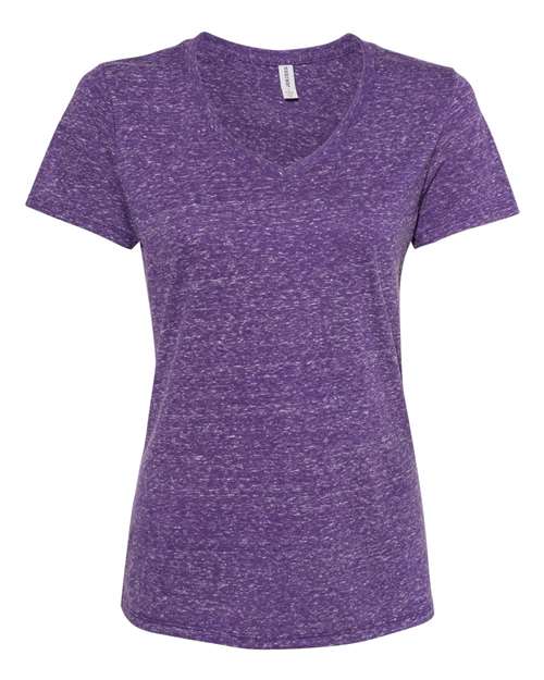 JERZEES - Women's Snow Heather Jersey V-Neck - 88WVR