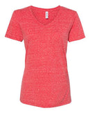 JERZEES - Women's Snow Heather Jersey V-Neck - 88WVR