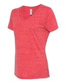 JERZEES - Women's Snow Heather Jersey V-Neck - 88WVR