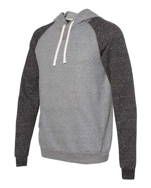 JERZEES - Snow Heather French Terry Pullover Hood Sweatshirt - 90MR