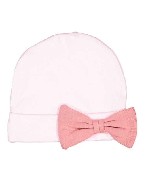 Rabbit Skins - Premium Jersey Infant Bow Cap - 4453