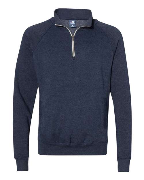 J. America - Triblend Quarter-Zip Sweatshirt - 8869