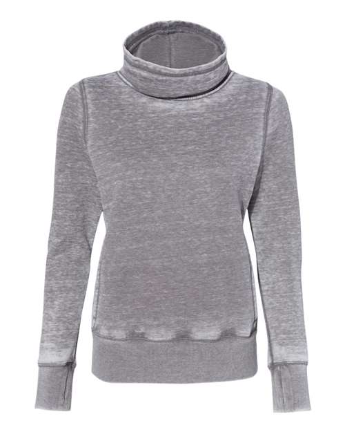 J. America - Women’s Zen Fleece Cowl Neck Sweatshirt - 8930