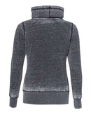 J. America - Women’s Zen Fleece Cowl Neck Sweatshirt - 8930