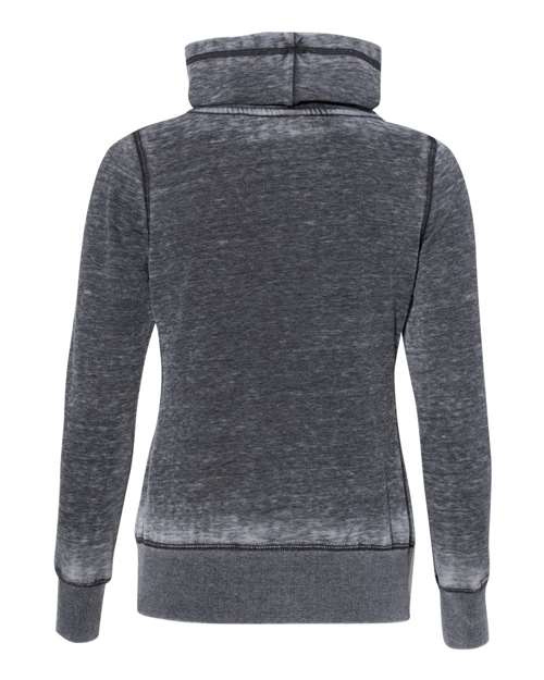 J. America - Women’s Zen Fleece Cowl Neck Sweatshirt - 8930