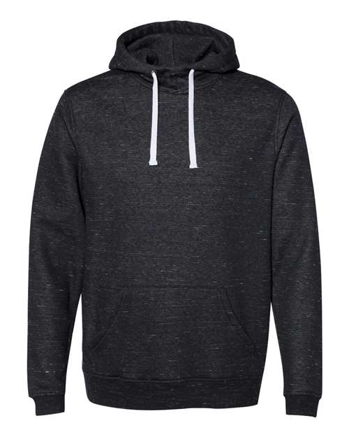 J. America - Mélange Fleece Hooded Sweatshirt - 8677