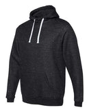 J. America - Mélange Fleece Hooded Sweatshirt - 8677